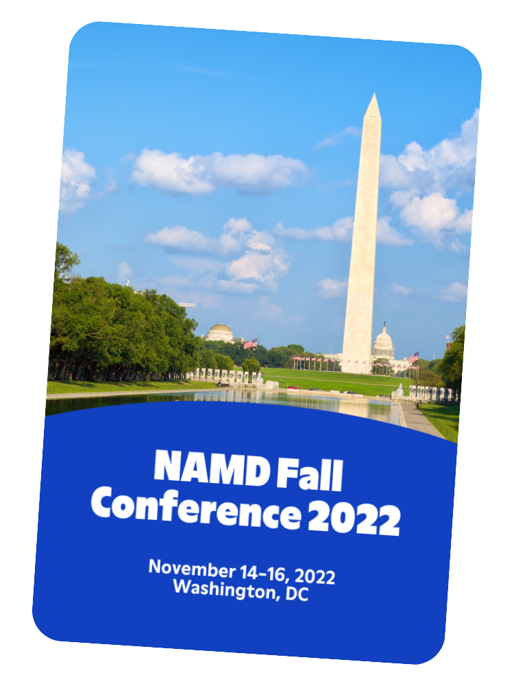 Papa at NAMD Fall Conference 2022